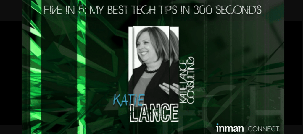 Katie Lance's 5 best tech tips in 300 seconds
