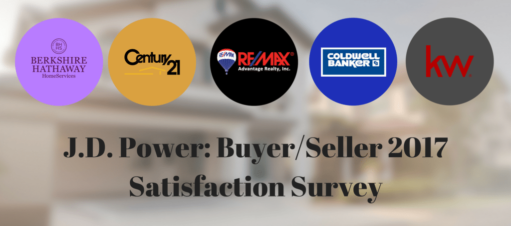 JD Power 2017 Homebuyer/Seller Satisfaction Study