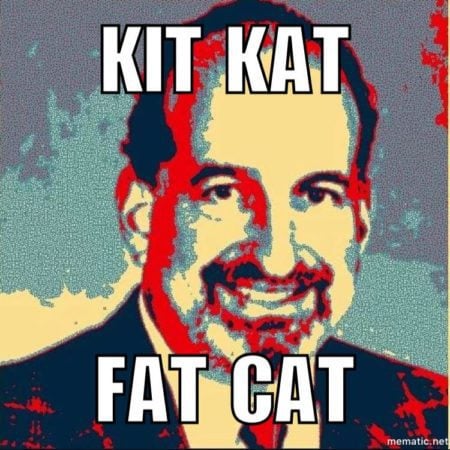 Bob Goldberg's fat cat candy suite