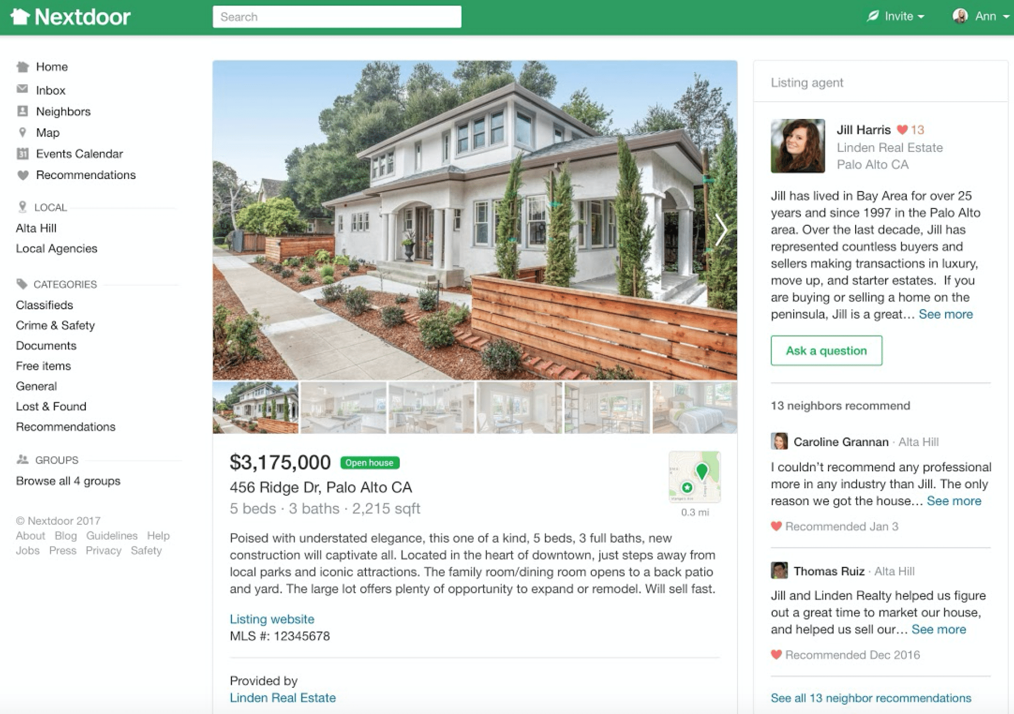 Nextdoor Realtor Advertising