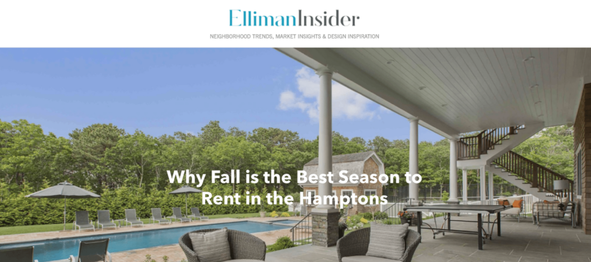 Douglas Elliman Launched A New Luxury Blog