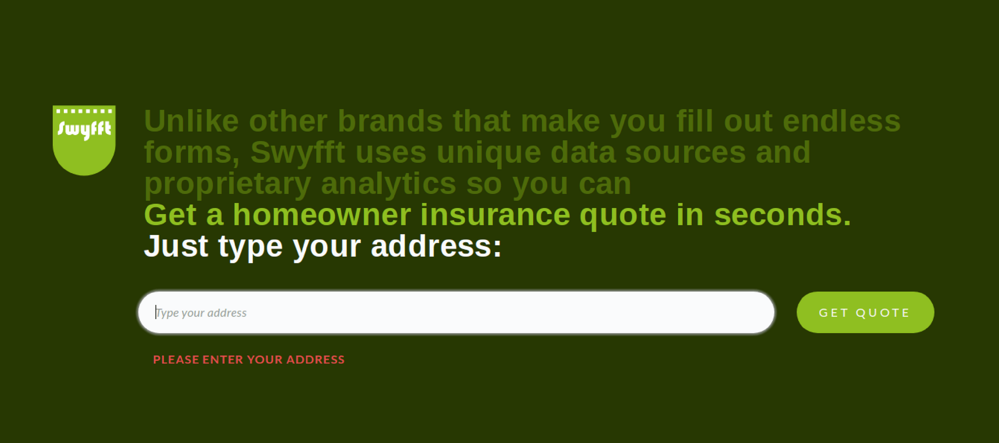 Software generates binding home insurance quotes in seconds