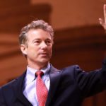 Sen. Rand Paul waves