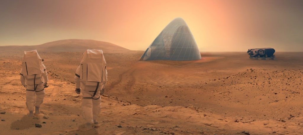 NASA Mars habitat