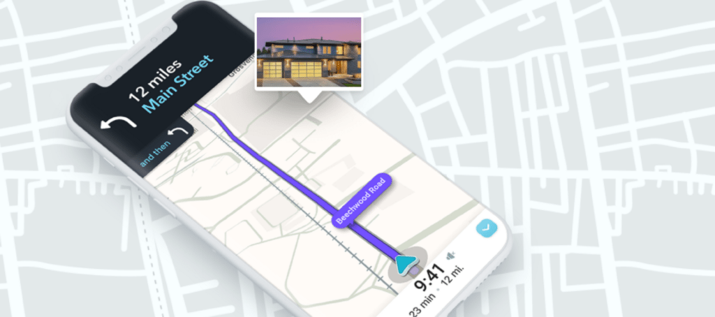 Nav app Waze now serving up property ads via Homesnap