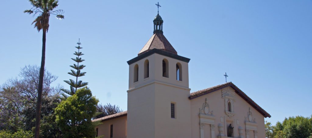 Mission Santa Clara in San Jose, California