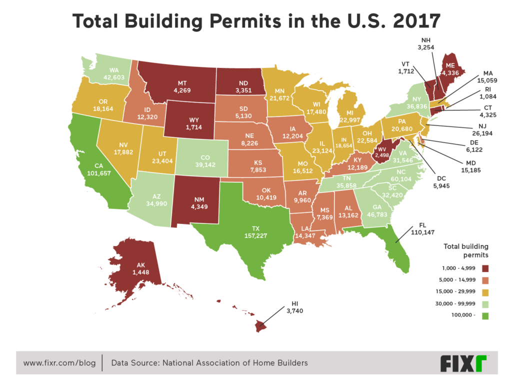 Texas Has More Building Permits Than Any Other State - Inman