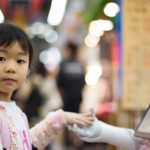 Robot AI and girl