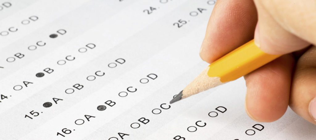 Multiple Choice Test Exam Survey