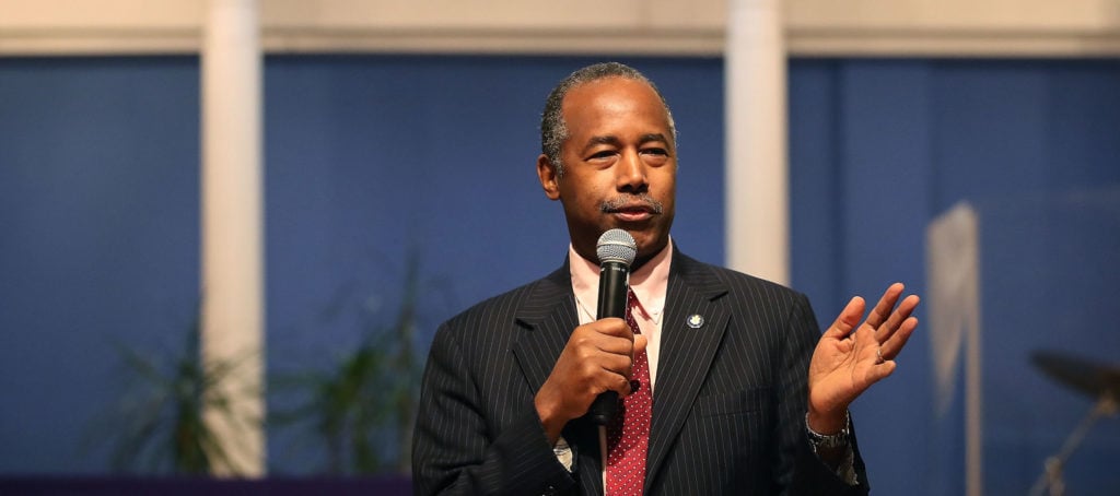 HUD secretary Ben Carson wants more cities to ditch single-family zoning