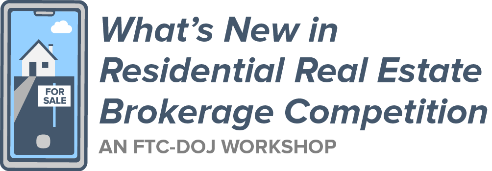 FTC DOJ workshop logo