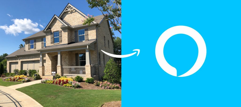Lennar Amazon smart home w/ Alexa logo