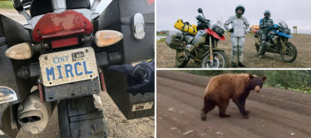 17,400 miles, 15 countries and 1 wild bear: A Re/Max agent’s inspiring charity motorbike ride