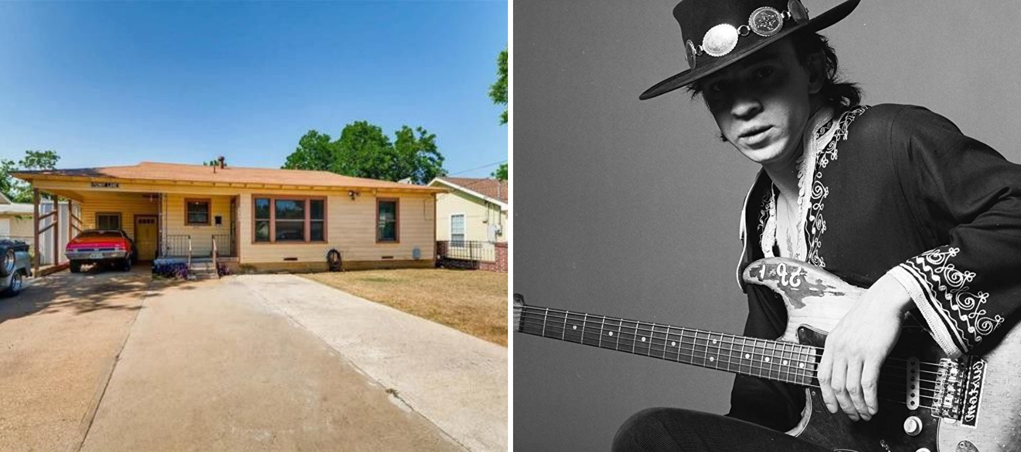 Stevie Ray Vaughan's childhood home sells for less than $160,000