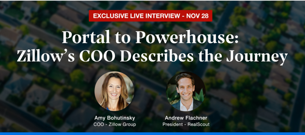 PREVIEW: Exclusive live interview with Zillow’s outgoing COO