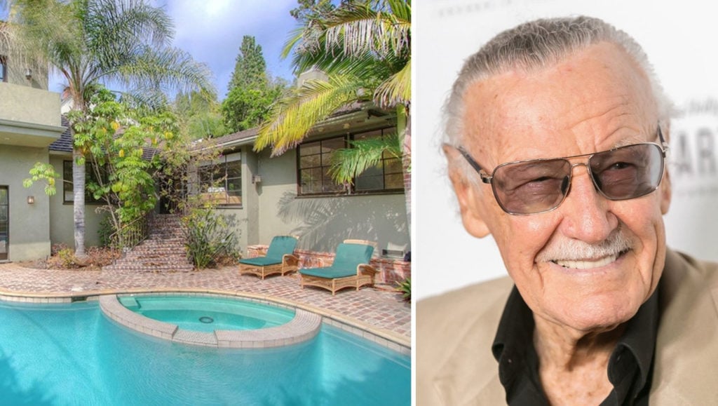 In his life, Marvel Comics legend Stan Lee had superhero homes