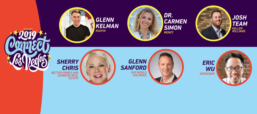 Announcing the first round of speakers for Inman Connect Las Vegas 2019