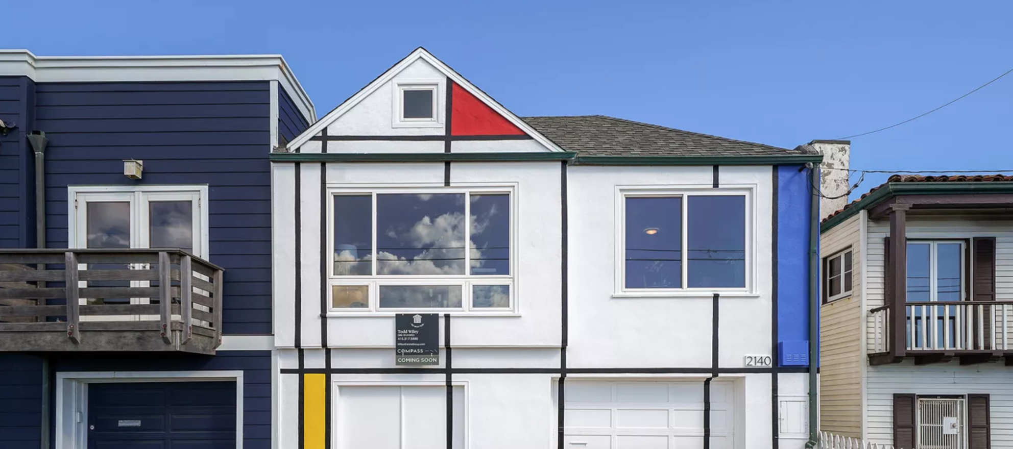 Mondrian-mimicking home sells for $500K above asking price
