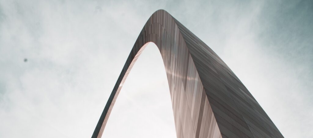 Arch in St. Louis Missouri