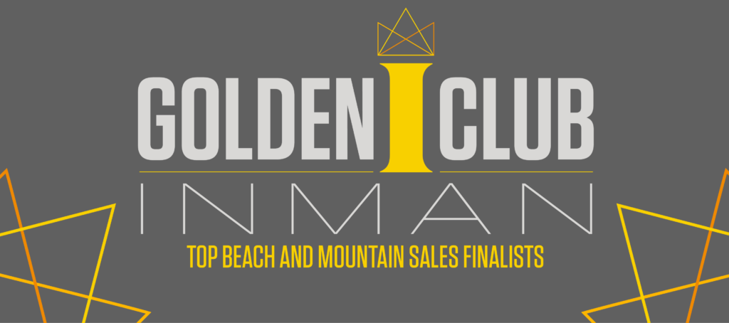 Inman Golden I Club finalists: Mountain and beach sales categories