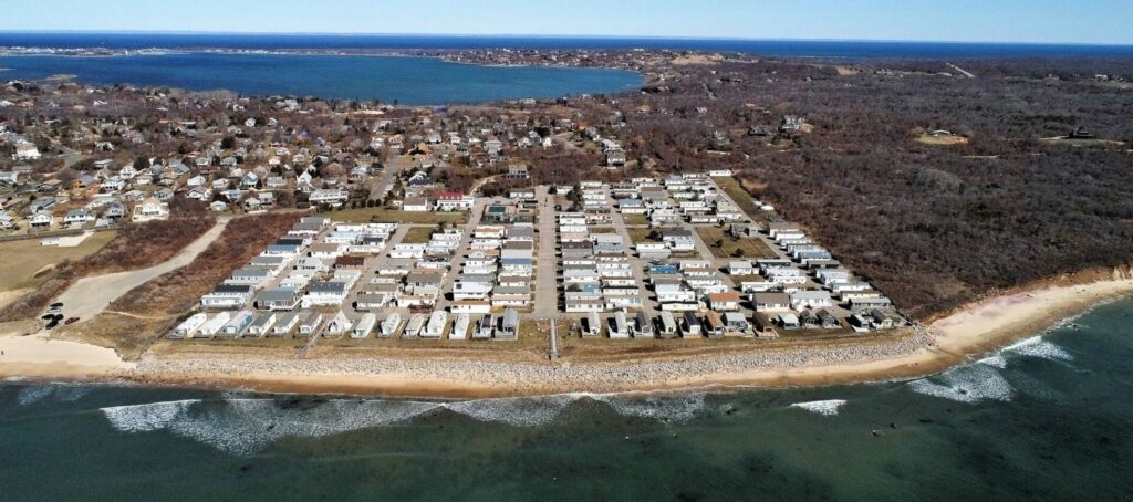 Check out this 'secret' high-end trailer park in the Hamptons