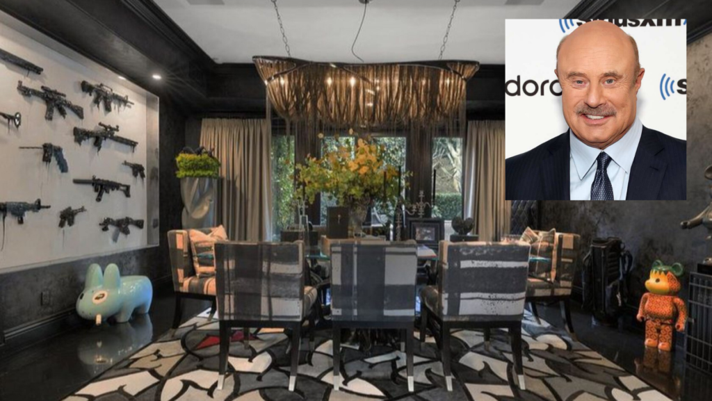 Twitter has a field day after Dr. Phil lists oddball LA home for $5.75M