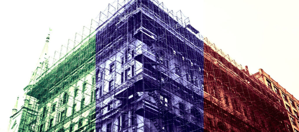 Shrouded in steel: Scourge of New York City scaffolding turns 40