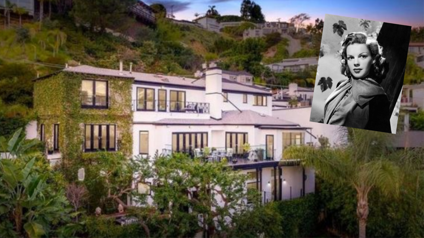 'There's No Place Like Home' Judy Garland's LA Mansion Hits The Market