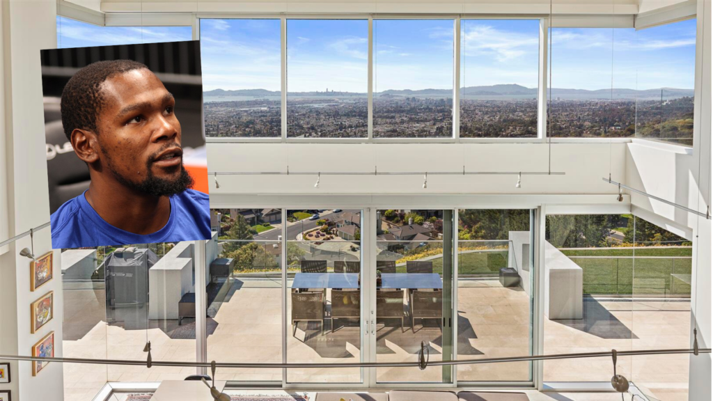 NBA star Kevin Durant's former Bay Area home lists for $6M