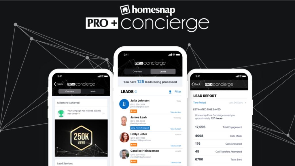 Homesnap launches new advertising and lead gen service, Concierge