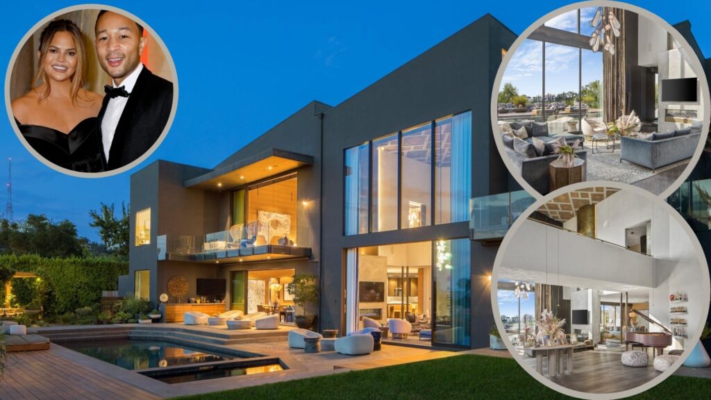 John Legend and Chrissy Teigen list Beverly Hills home for $23.95M