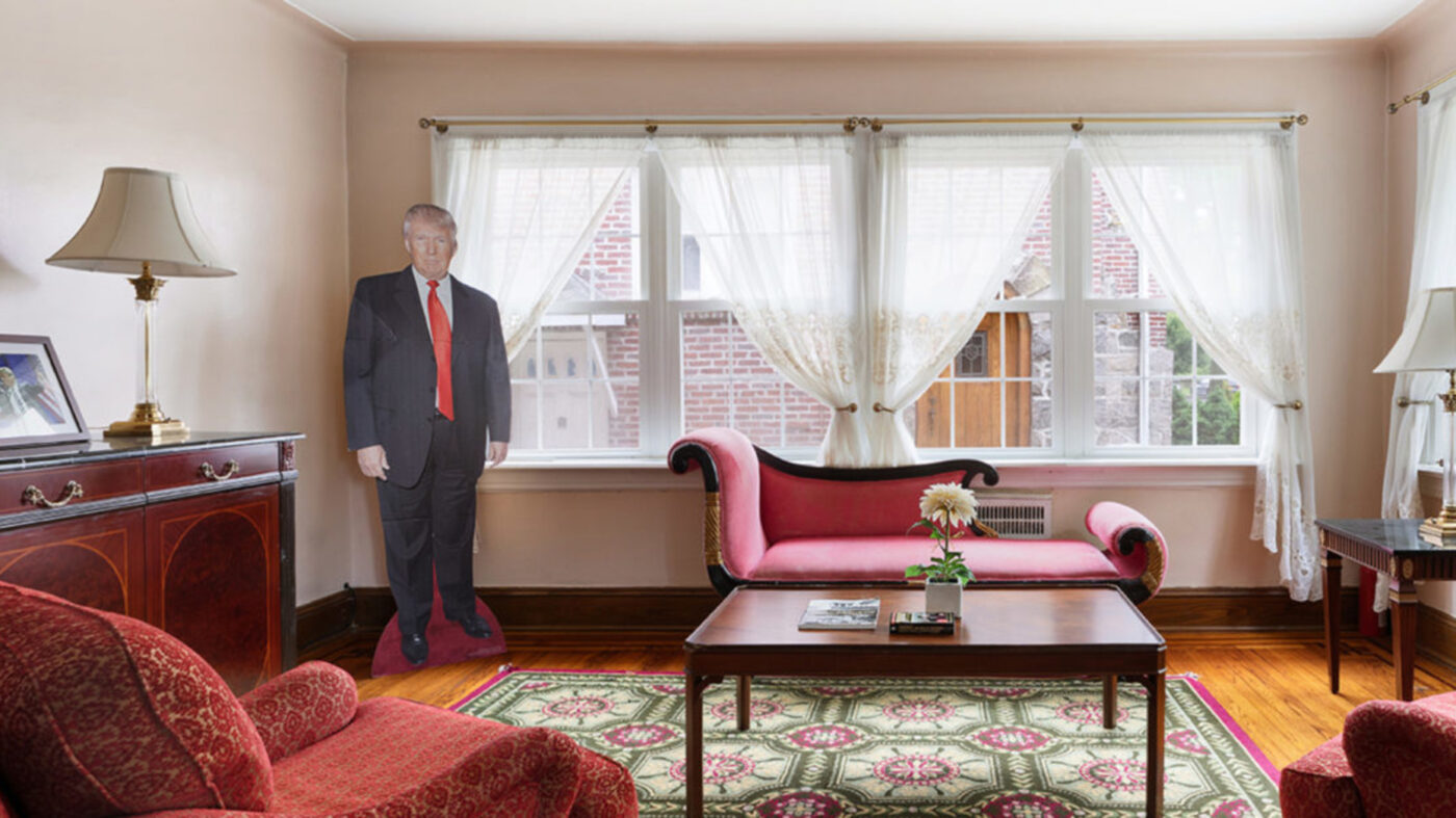 Trump fans hope to buy childhood home and give it to him as a gift