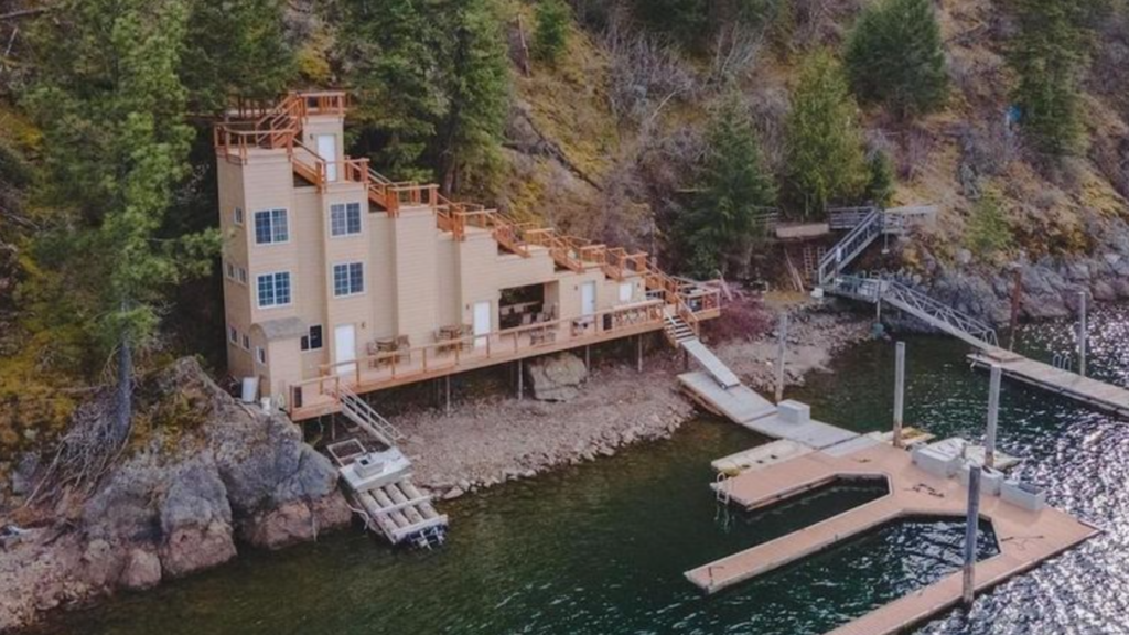 Lakefront 'Stair House' in Idaho’s hottest neighborhood asks $695K, but there’s a catch