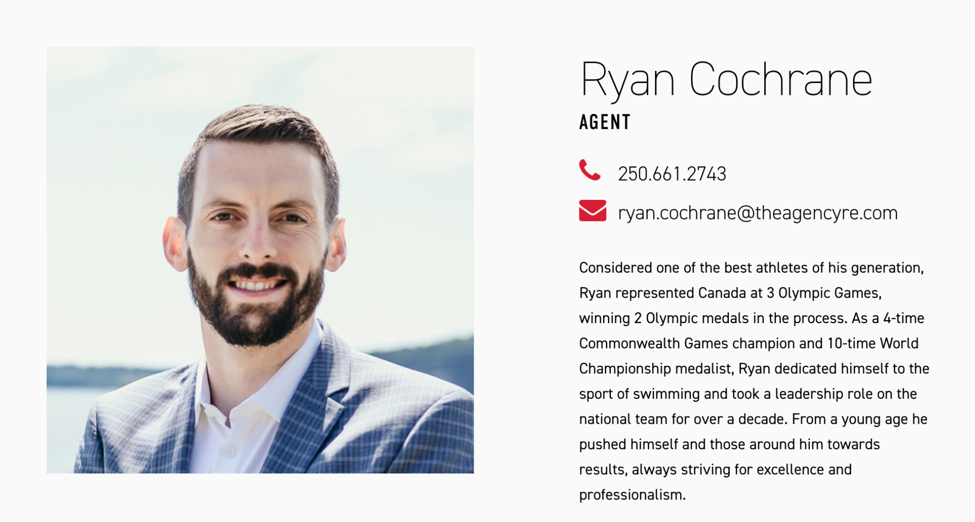 Olympian To Agent: Swimmer Ryan Cochrane Talks To Inman About His ...