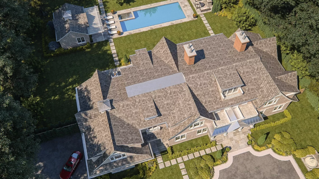 A Hamptons spec home has it all — including a million-dollar television