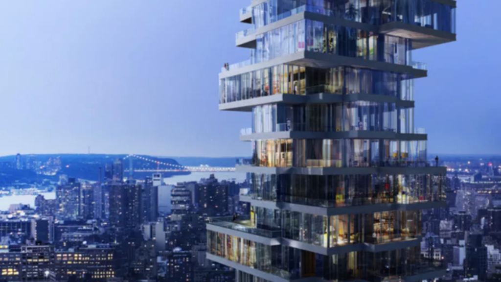 Penthouse of celebrity-packed 'Jenga Building' sells for $50M