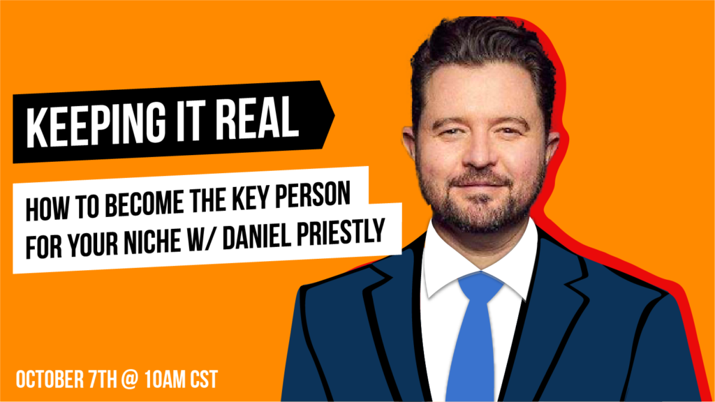 WATCH: Become the key person for your niche!