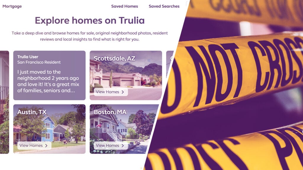 Zillow-owned Trulia will ditch crime data beginning in 2022