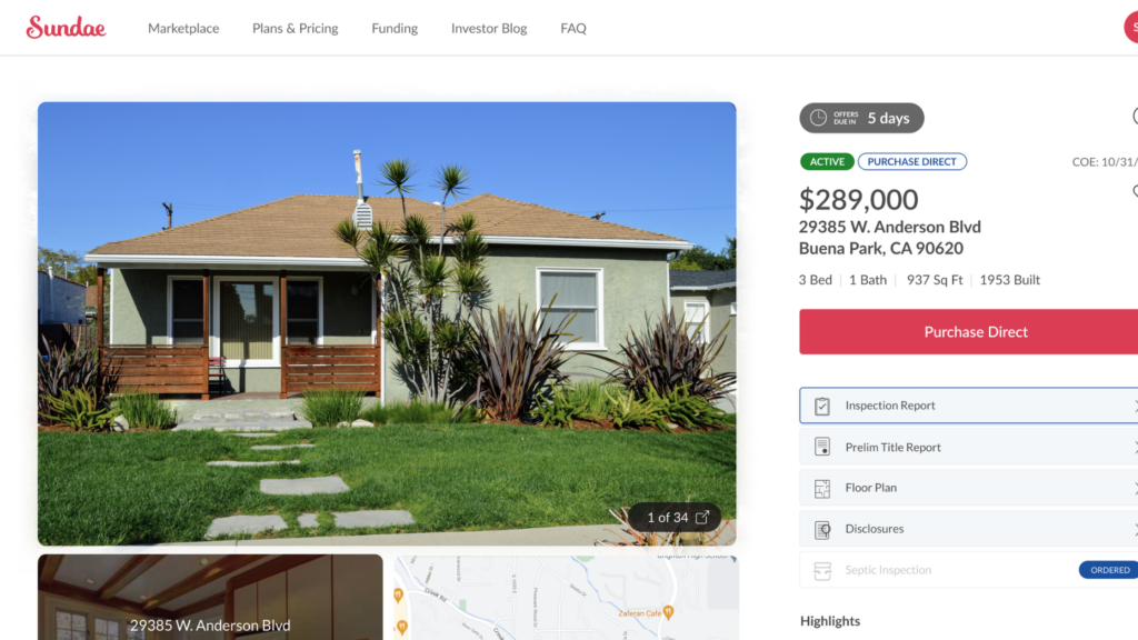Sundae Rolls Out Set Price Buying Tool For Investors - Inman
