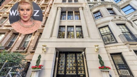 Ivana Trump's 17-room Manhattan townhouse lists for $26.5M